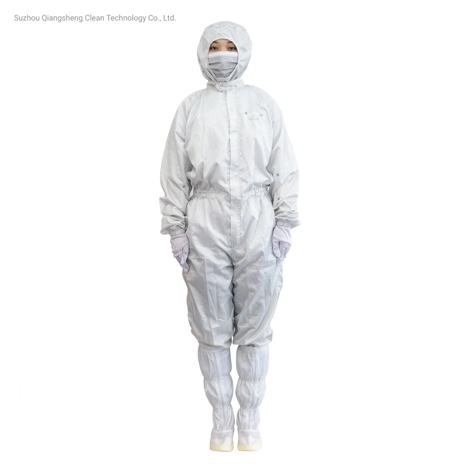 High-Surface Resistance Anti-Dust 5mm Grid Embedded Conductive Clothing