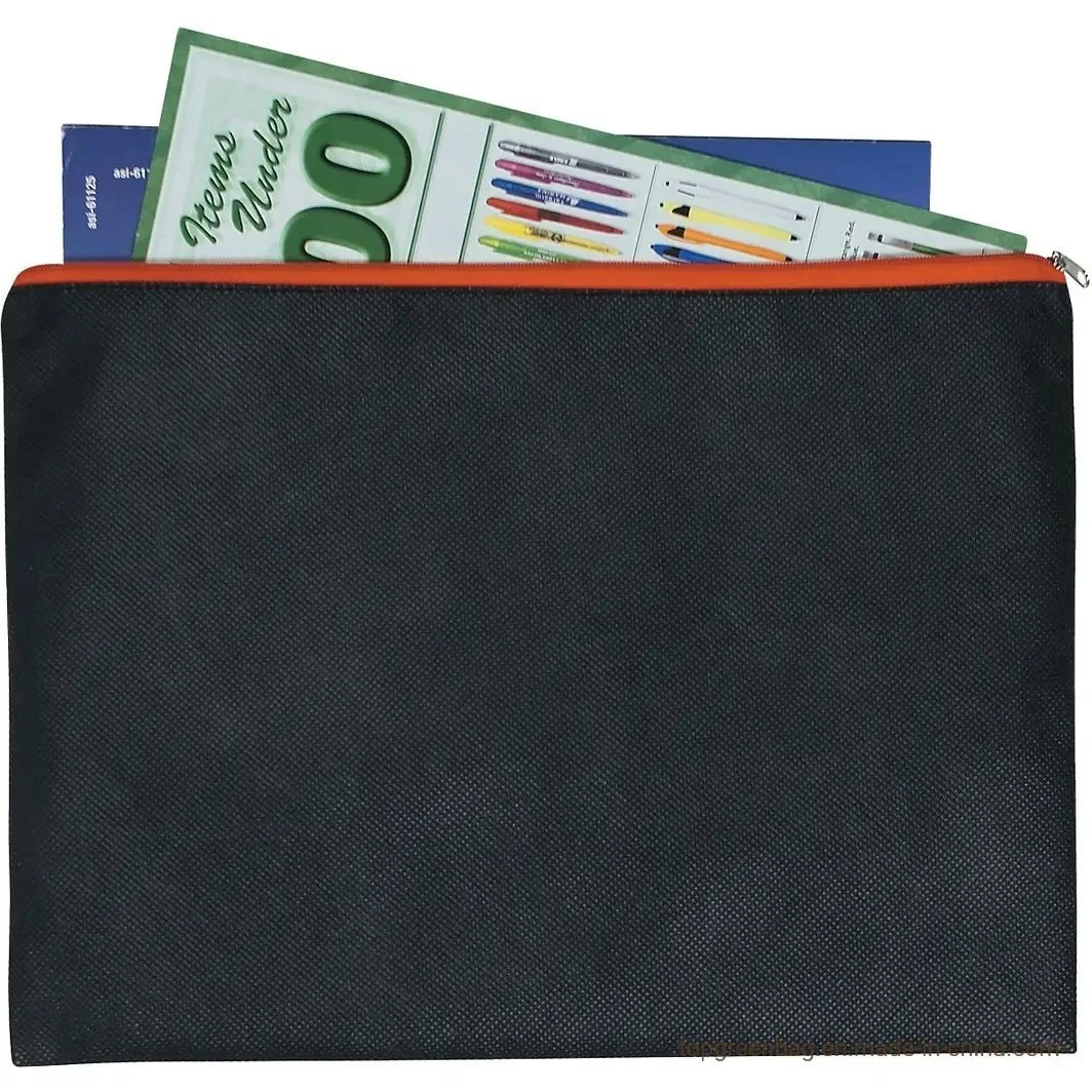 Customized Non Woven Bank Coin Pouches Cheap Holder Money Bags and Wallets