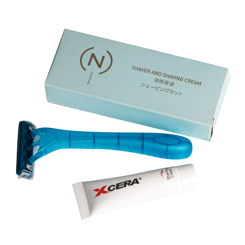 Disposable Razor with Shaving Cream Hotel Amenity Shaving Kit