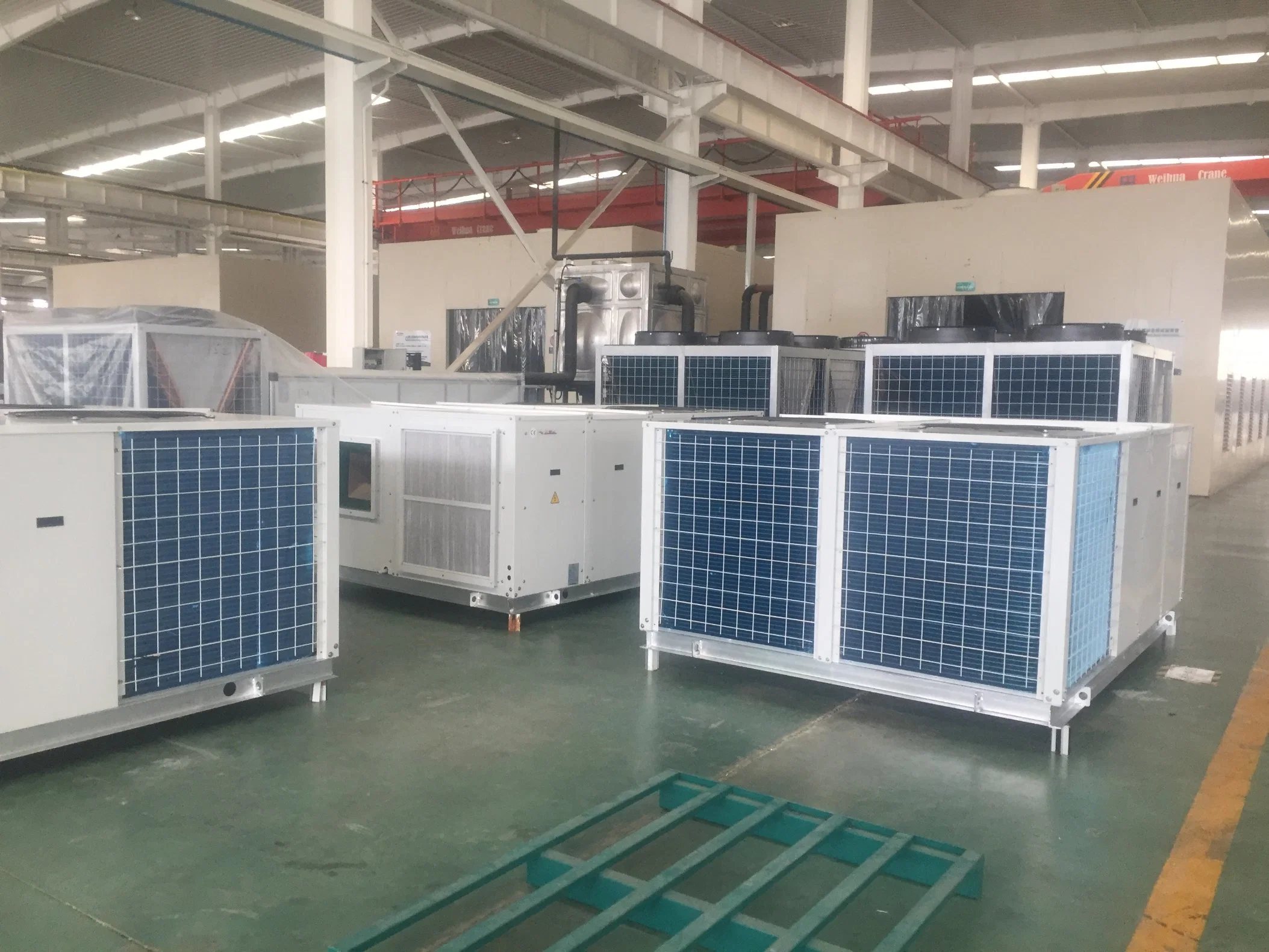 Unidade de ar condicionado de cobertura do pacote modular Ruidong 180kw