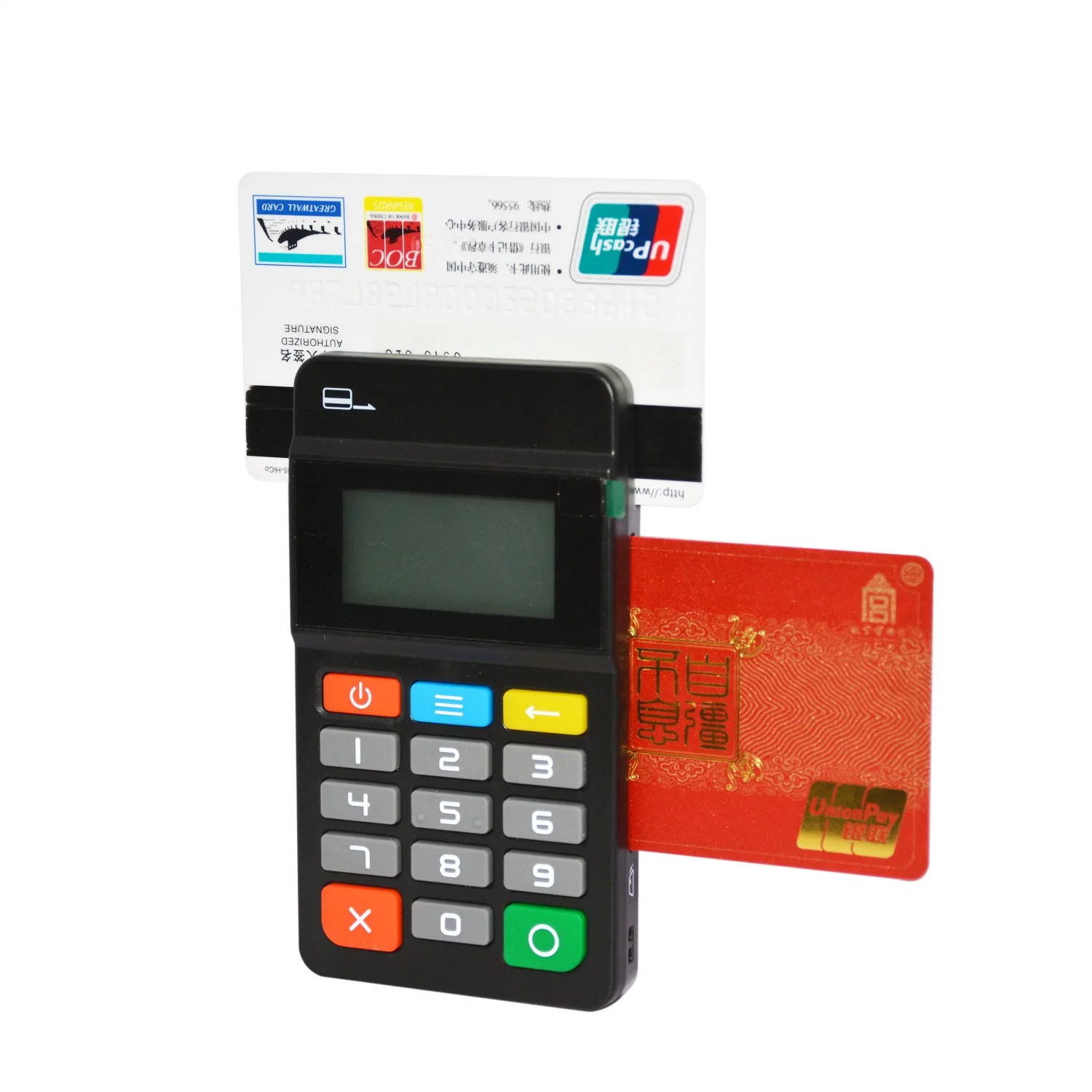 Smart NFC Magnetic Card Mobile Innovative Bluetooth Payment Terminal with Keypad (HTY711)