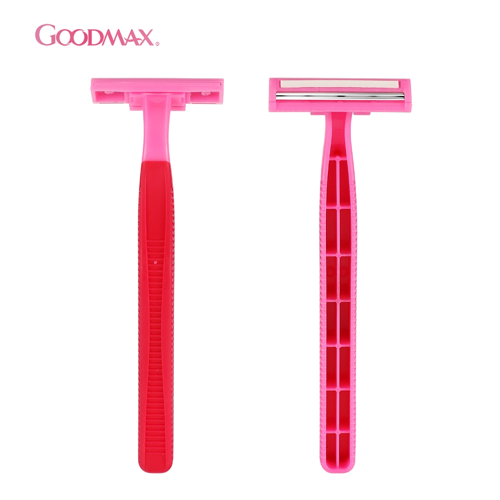 High quality/High cost performance  Twin Blade Disposable Razor in Blister Card