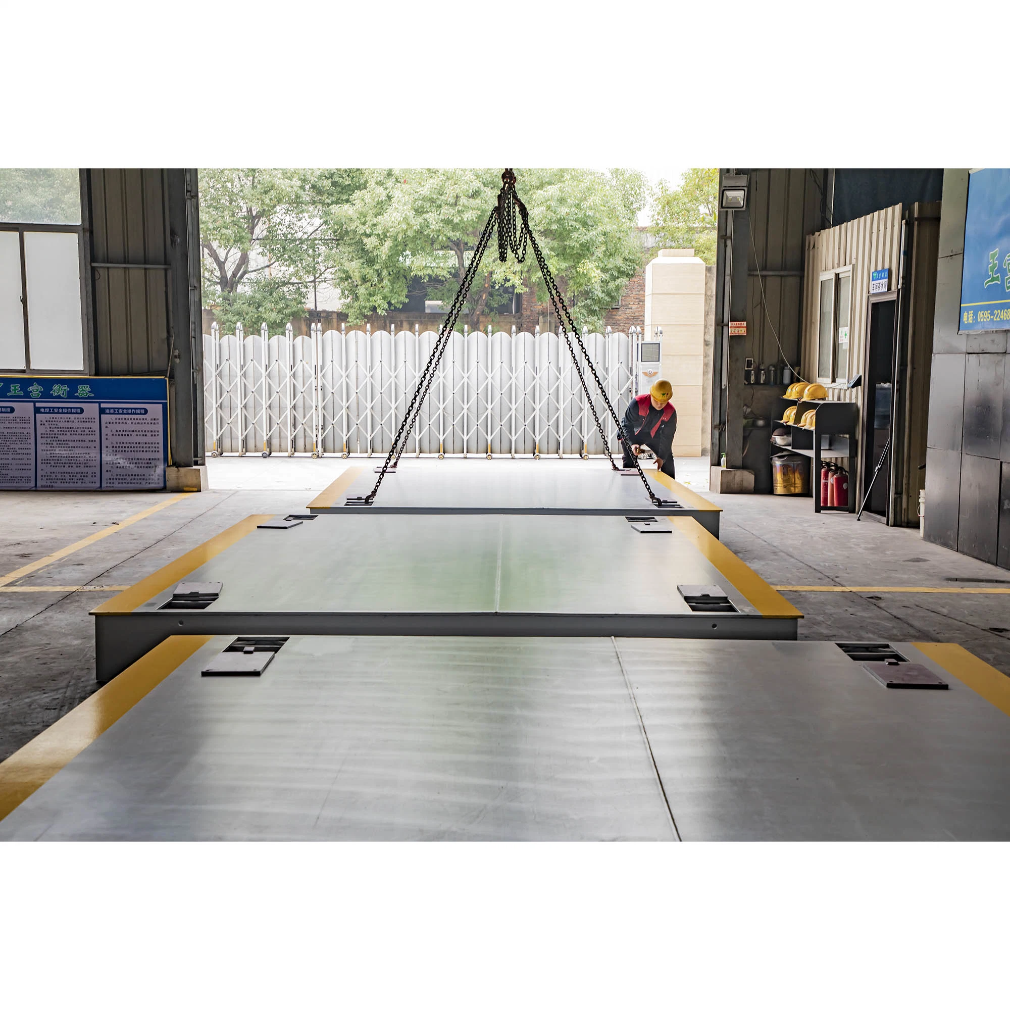 3X18m Truck Weight Scale Weighbridge with 80t Capacity