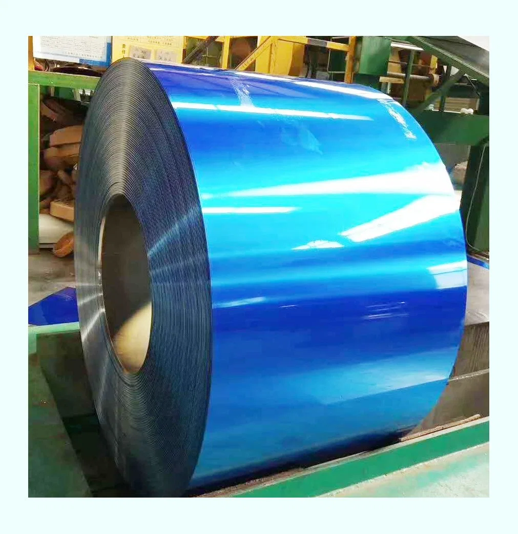 Prepainted Gi Steel Coil / PPGI / PPGL Color Coated Galvanized Corrugated Sheet in Coil