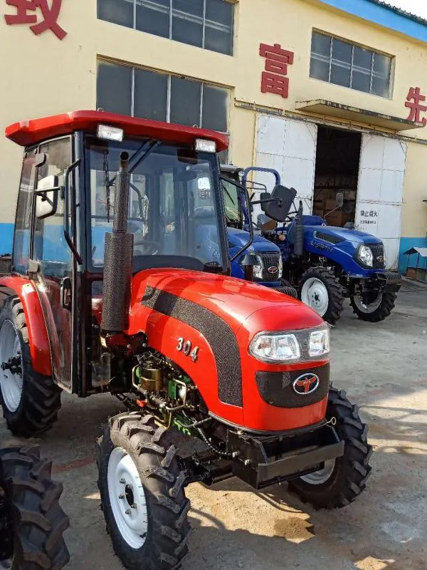 Supply Tractor 20 HP 35 HP 40 HP Farm Machine, 4*4 Wheel Agriculture Tractor Farm Tractor 35HP 4WD Mini Tractor for Tiller