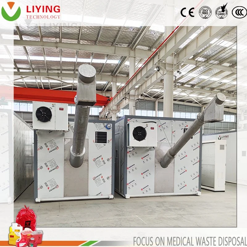 on-Site Efficient Medical Instrument Medical Rubbish Disposal Machine Waste Management System