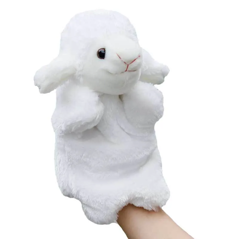 Al por mayor Nuevo Bosque de Cute relleno Animal Plush mano de juguete Puppet Muñeca para niños juguete