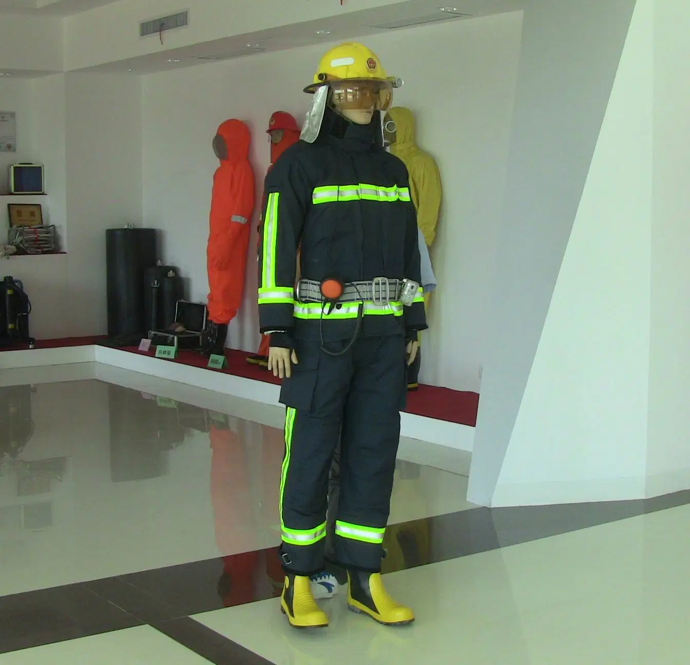 En 469 traje de lucha contra incendios ropa resistente a fuego para bomberos