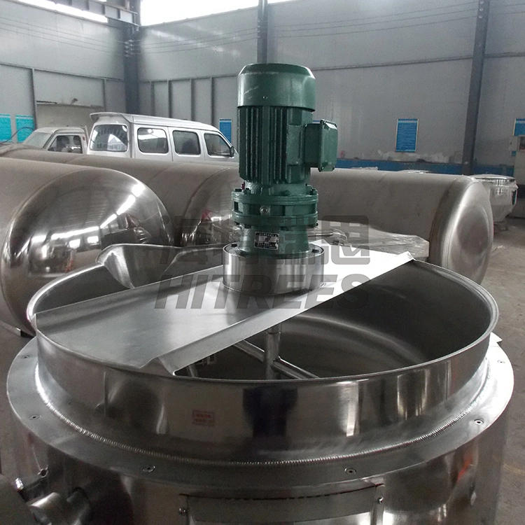 Factory Price of Tiltable Interlayer Boiler Steam Jacket Kettle Cooking Pot