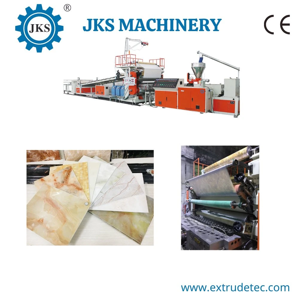 PVC Roof Plastic Solid Laminate Sheet Production Line/Rigid Film Composite Board Plate Extruder Machinery