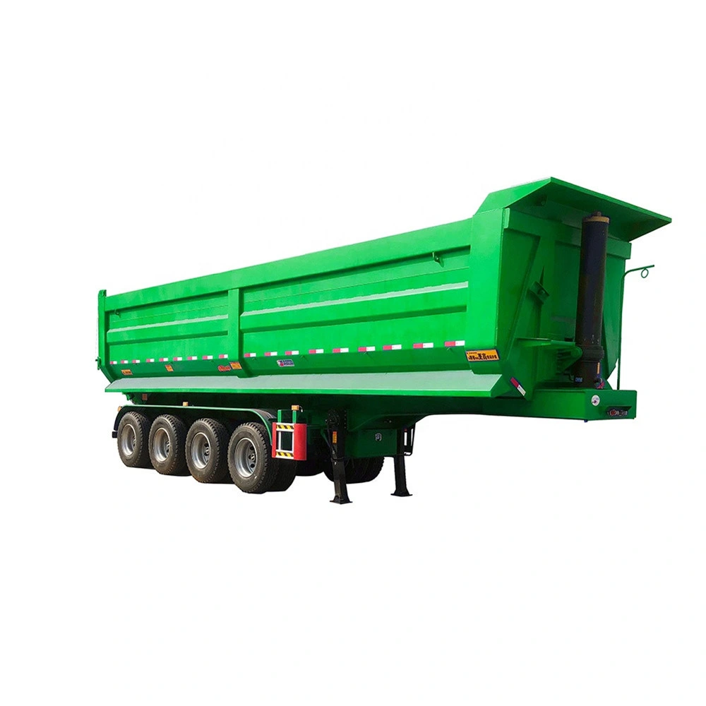 Hot Sale Multi-Axle Hydraulic Tipper Traile Semi Dump Trailer