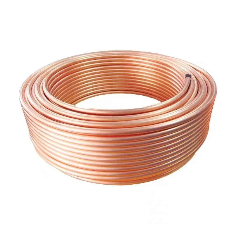 Refrigeration Copper Tube 1/4" 1/2" Copper Pipe for Air Conditioner and Refrigerator