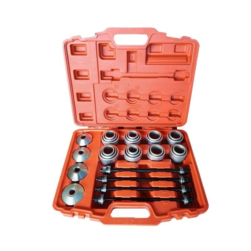 36PCS Herramientas de rodamiento de Rueda Universal Press & Pull Funda Kit Bush extraer rodamientos de inserción