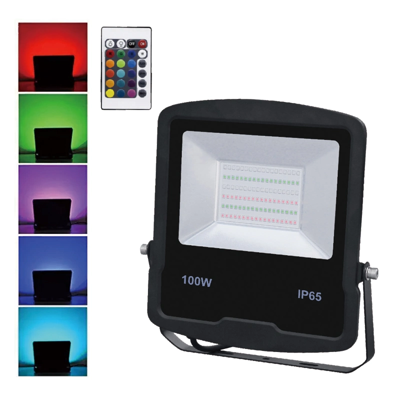 Flood Light RGB Color Changing Waterproof IP65 85-265V 10W/20W/30W/50W