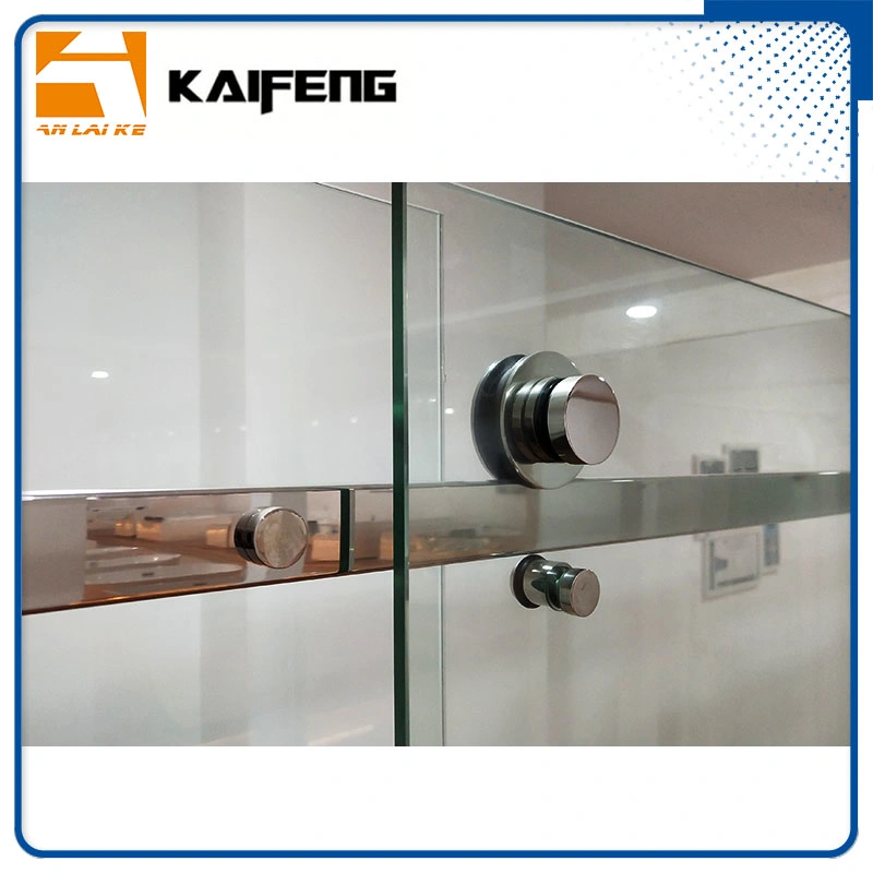 Bathroom Frameless Glass Shower Screen (BD802P)