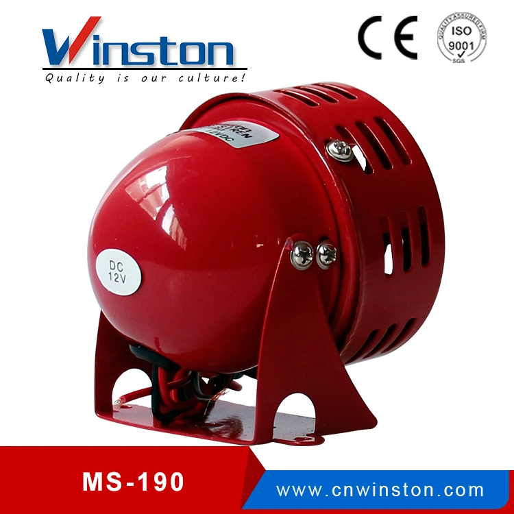 Ms-190 DC12V DC24V AC110V AC220V Electric Motor Siren