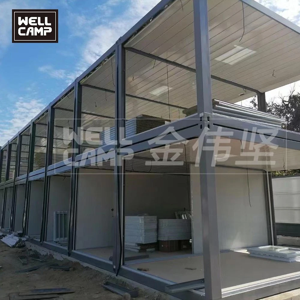 Customized Temporary Offices Customizable Mobile House Good Waterproof Flat Pack Container School