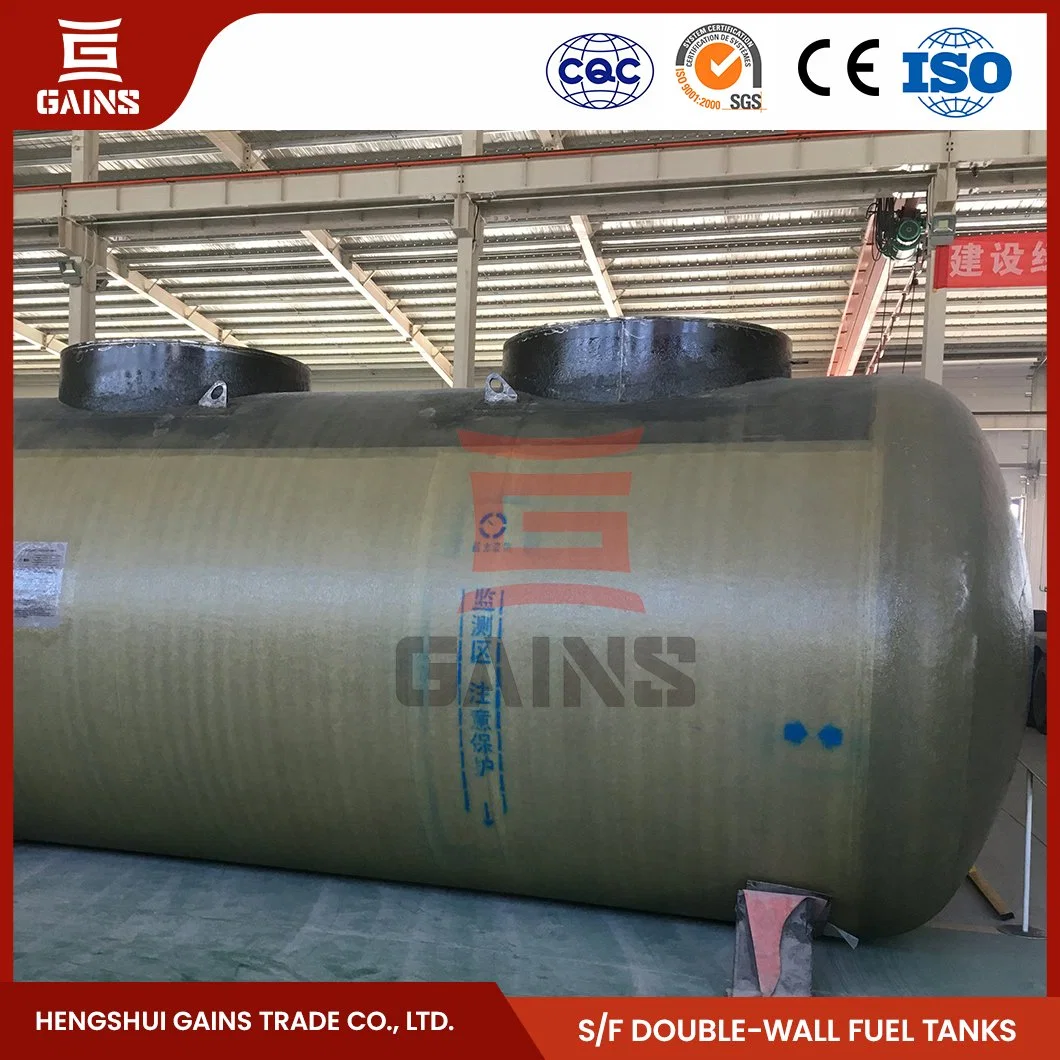 Gains 500 Gallon Double Wall Oil Tank Wholesaler China Double Wall Sf Petrol Diesel Fuel Storage Tank