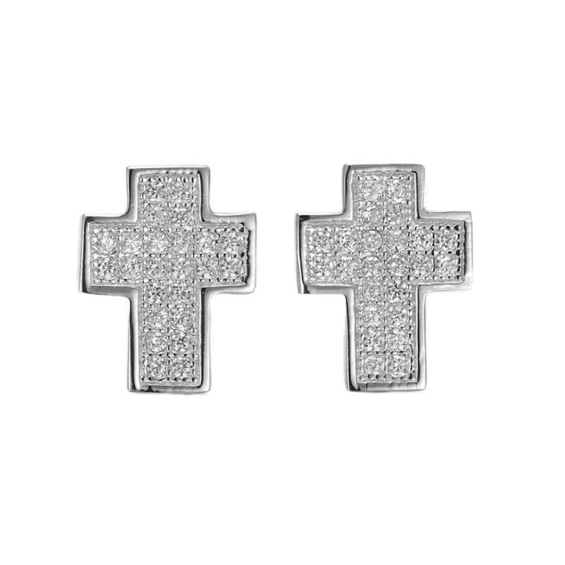 Fashion Cross Earrings and Geometry Design Stud Earring Wholesale/Supplier