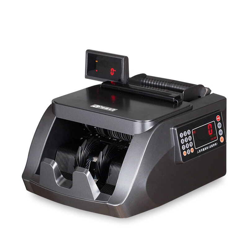 2019 New R690 Black Mixed Indian USD Euro Sorter Paper Cash Currency Banknoter Money Detector Bill Counter Counting Machine with UV Mg IR