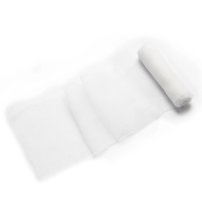 Medical Grade Different Size Regular Compress Sterile Surgical Gauze Bandage Roll