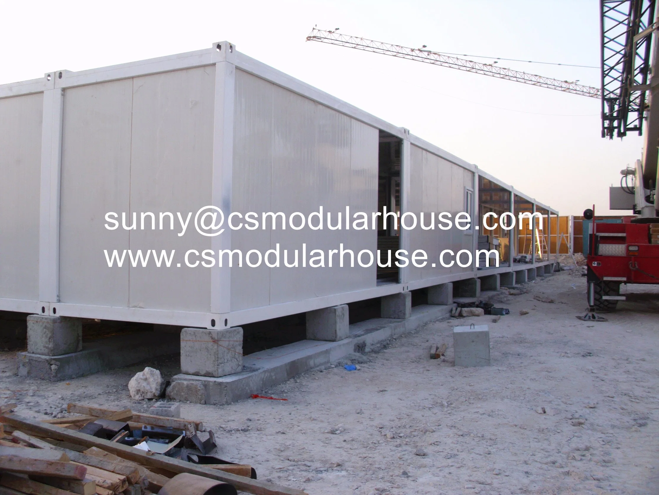 40FT Prefabricated Modular Container House Camping Life