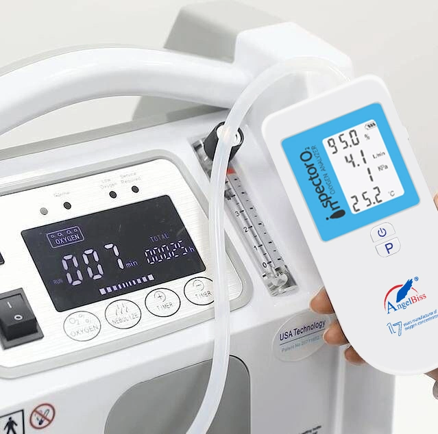 Medical Oxygen Gas Sensor Testing Equipment with LED Display