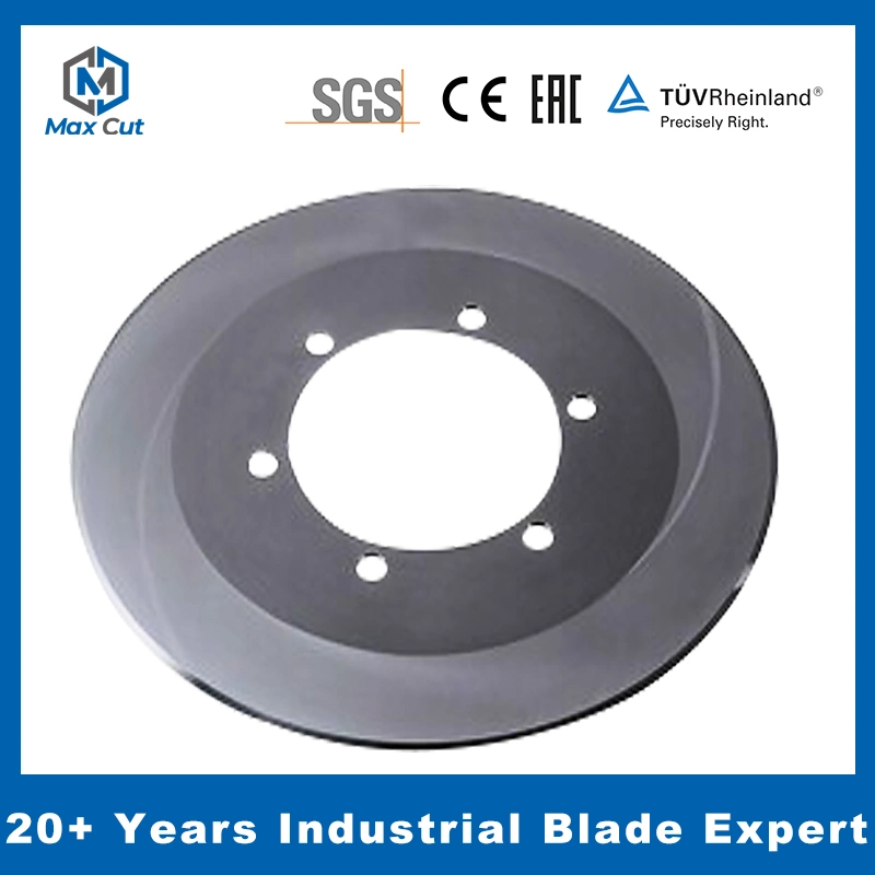 Six Holes 266*168*1.4mm Corrugated Cardboard Slitting Blade Tungsten Knife for Long River Corrugator