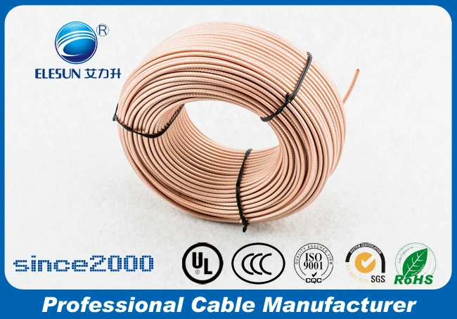 Elesun Factory Rg303 High Temperature Coaxial Cable 50ohm PTFE Insulation FEP Jacket