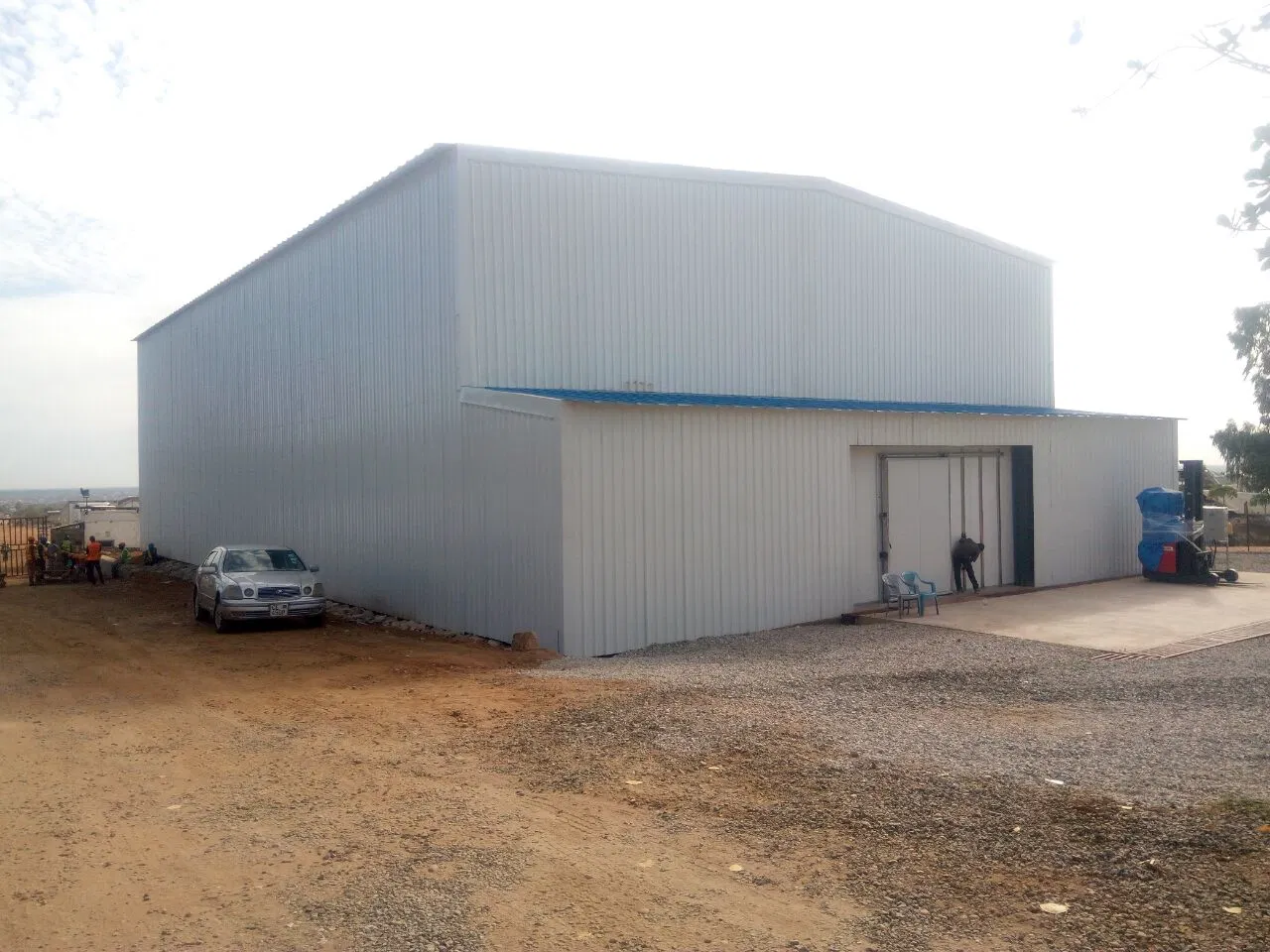 Pre Engineered Metal Structure Cold Storage Warehouse Coldroom Building