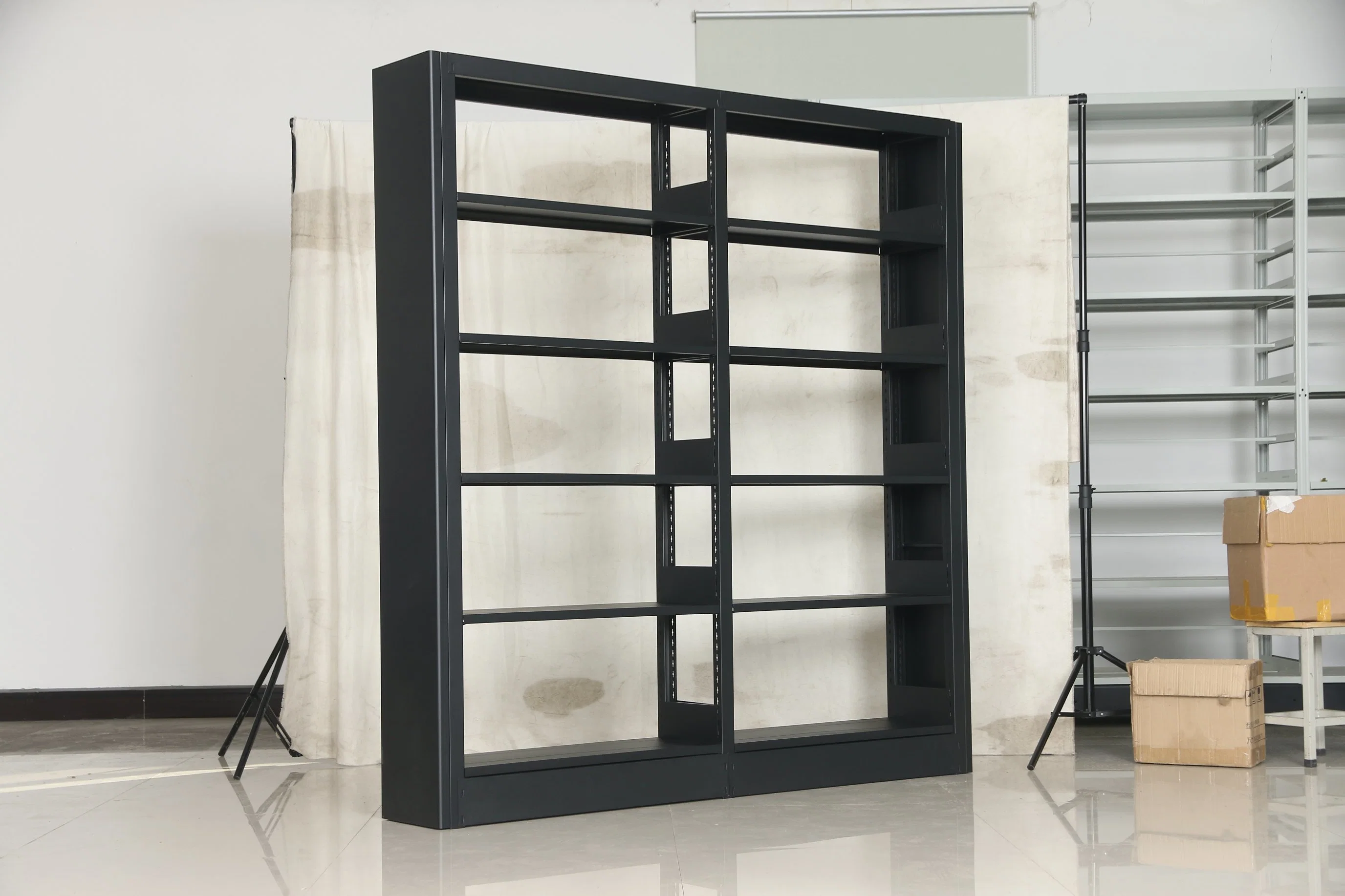 High quality/High cost performance  Modern Furniture Metal Bookcase Book Shelf