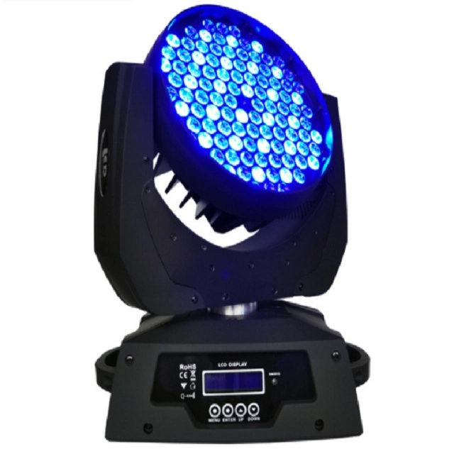 إضاءة ساخنة أضواء أمامية متحركة من نوع LED 108 PCS DJ Club رأس متحرك لتنقية الديسكو LED