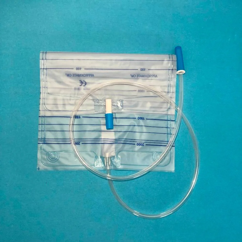 Competitive Pull-Push Valve Urine Bag for Adult