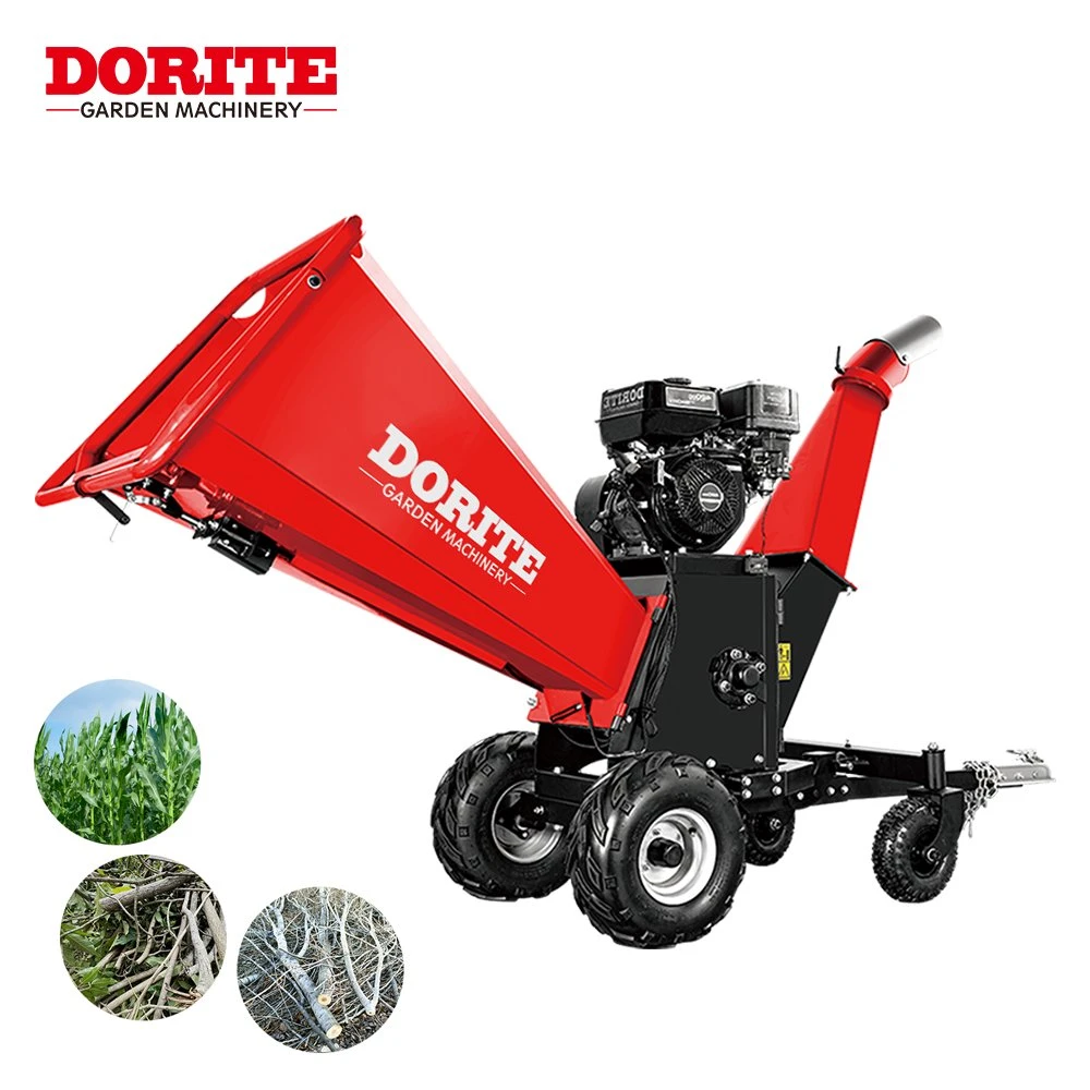 Professional Customized Sawdust Wood Chipper 15HP CE Highly Productive Wood Shredder Agricultural Wood Chipper Shredder Machine