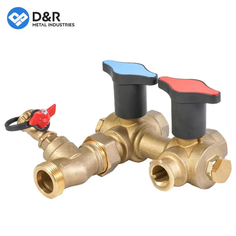 D&R Factory Directly Supply OEM ODM Brass Dzr Fcu Valve DN15~DN32 Fcu Valve System