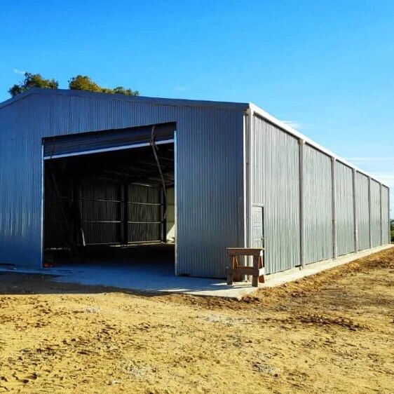 Farm Prefabricated Steel Structure Erection Structural Storage Warehouse Shed