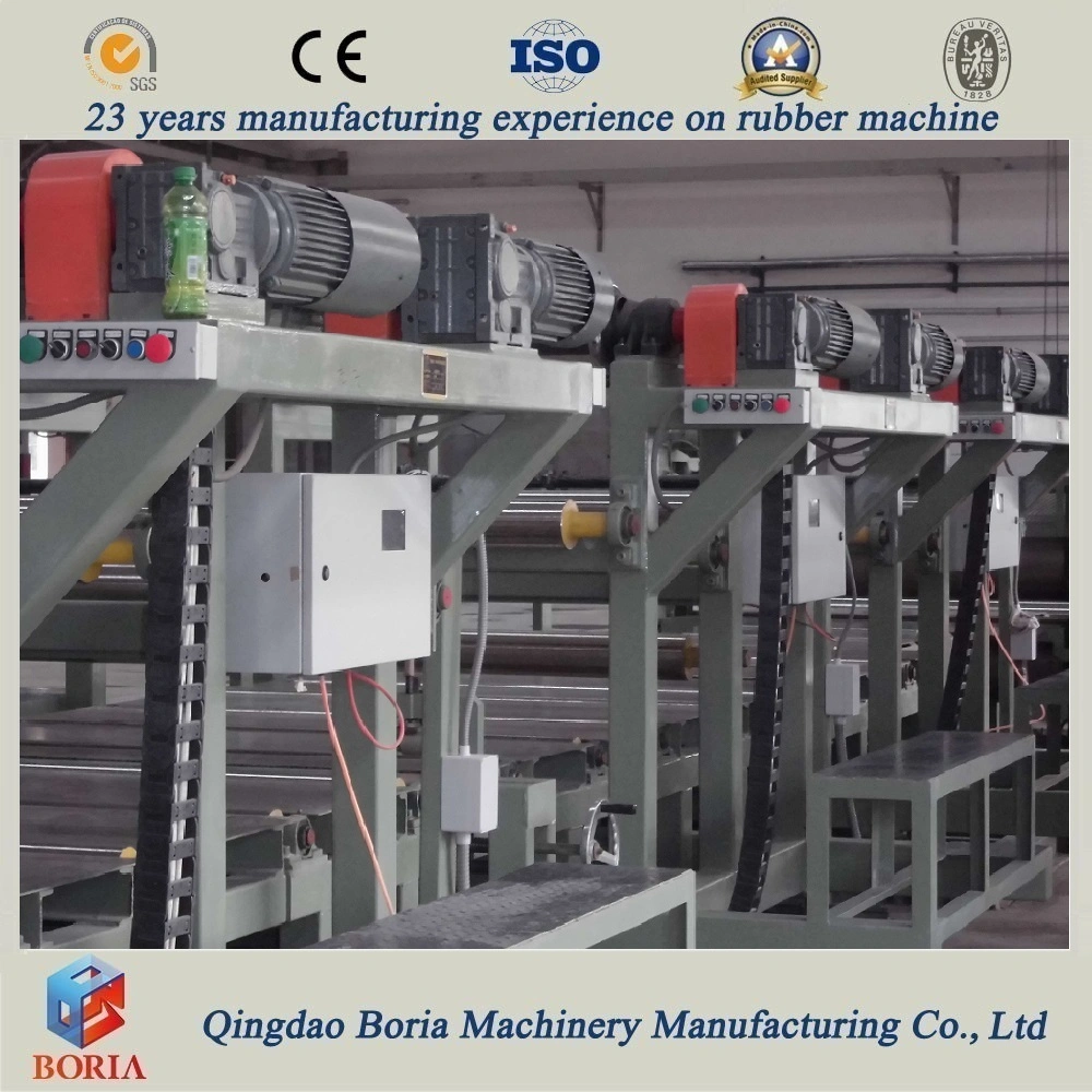 Rubber Tension Conveying Green Belt Forming Machine Conveyor Belt Building Line