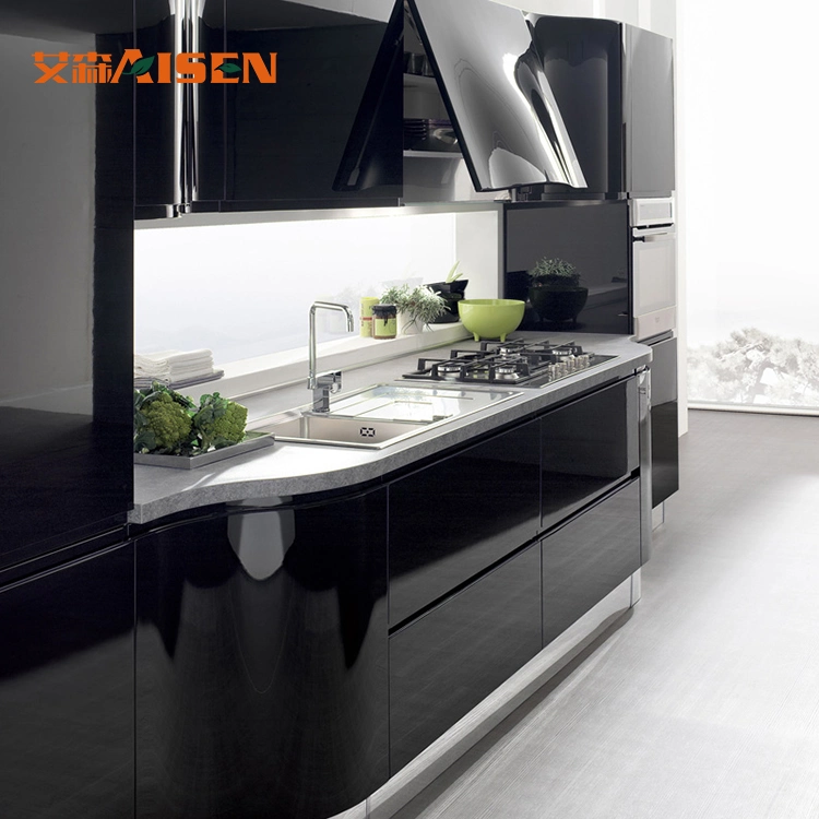 China Factory Price Hot Sale Kitchen Cabinet and Fitted Kitchen for Export