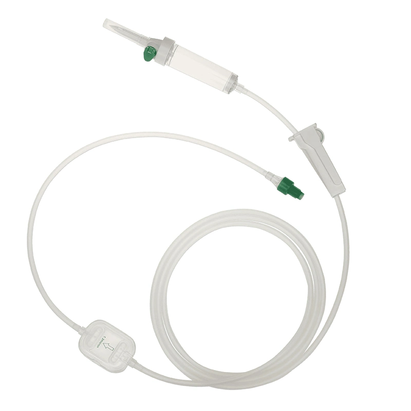 Medizinisches Auto-Stop IV-Flüssigkeitsset einmal-Infusionsset für intravenöse Verabreichung Bluttransfusionset