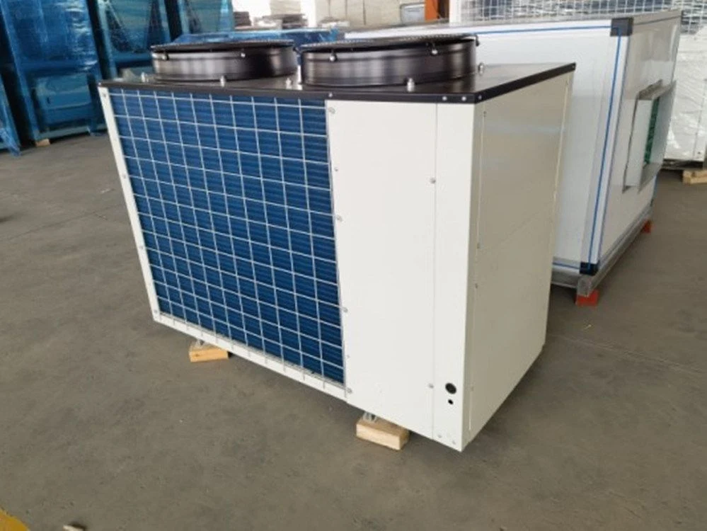 Industrial Air Conditioning Air-Cooled Modular Scroll Cooling-Heating Heat Pump/HVAC Water Chiller System R410A