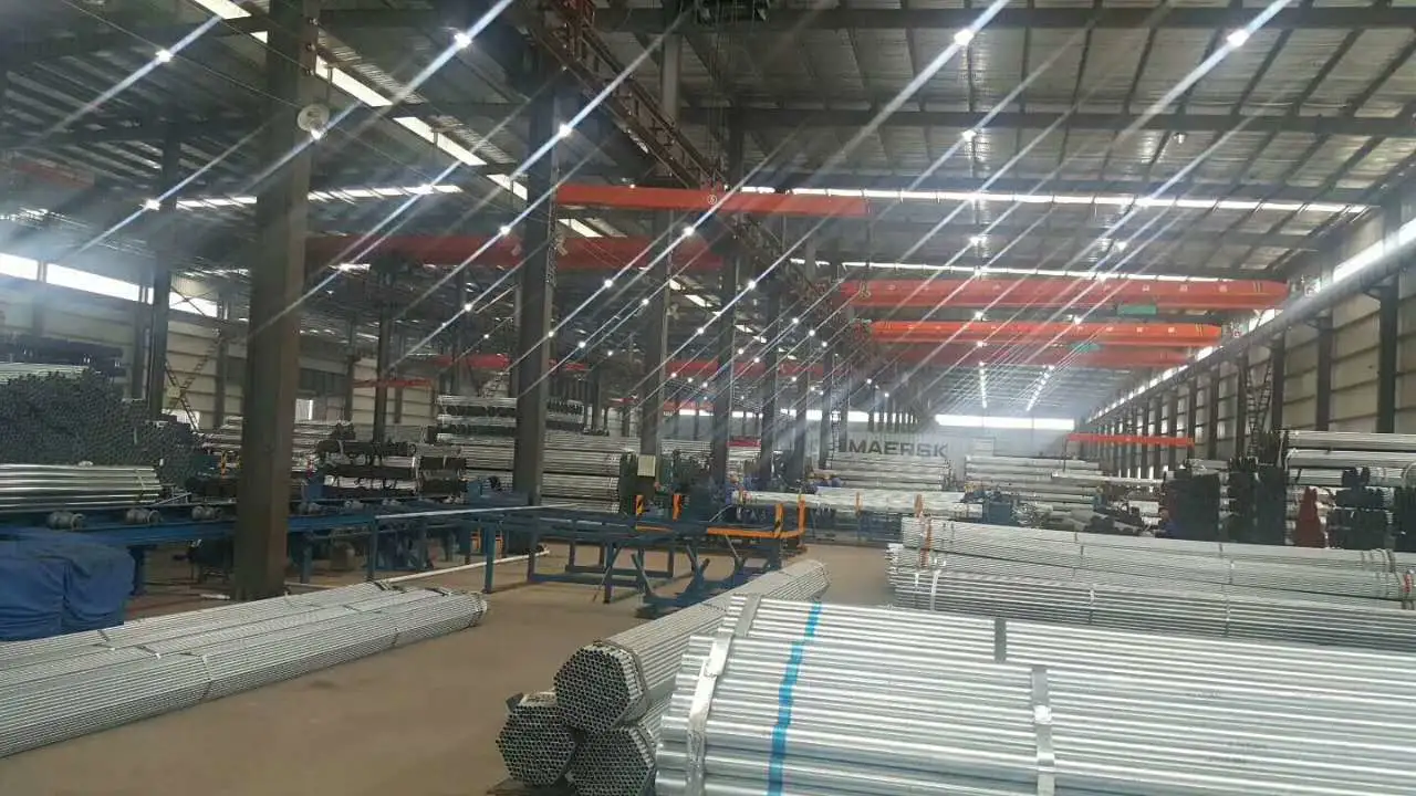 Gi Pipe Specification Corrugated Galvanized Steel Culvert Pipe Per Meter for Greenhouse Frame