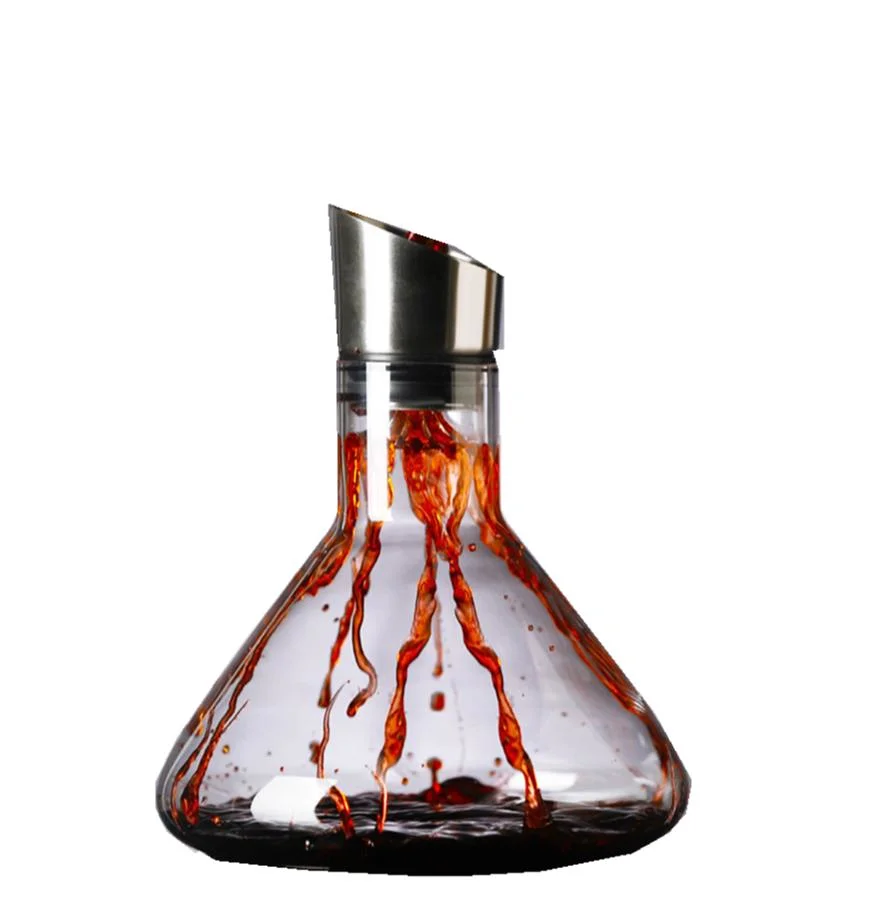 2022 Wholesale/Supplier Factory 850ml Globe Whisky Glass Wine Decanter Glass Bottles