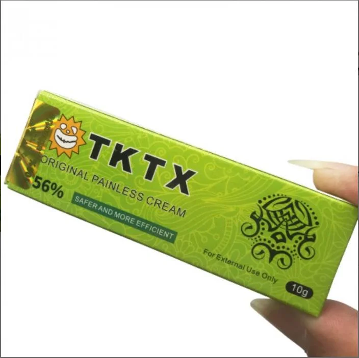 Tktx Strong Tattoo Numbing Cream Painless Tattooing 75% Anesthetic Microblading Supply