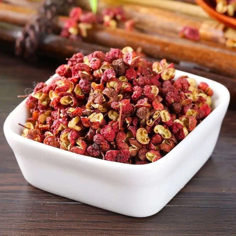 Poivre du Sichuan rouge séché pour l'alimentation poivre noir avec le produit naturel de marque OEM avec aucun médicament Hot Sale