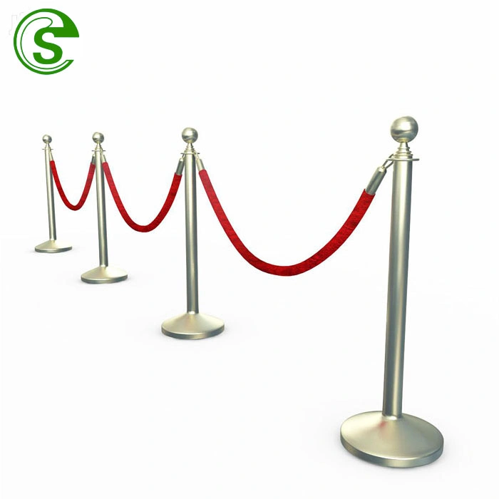 H 1m Control Crowd Supermarket Isolation Guard Line Queue Stands Belt Barrier