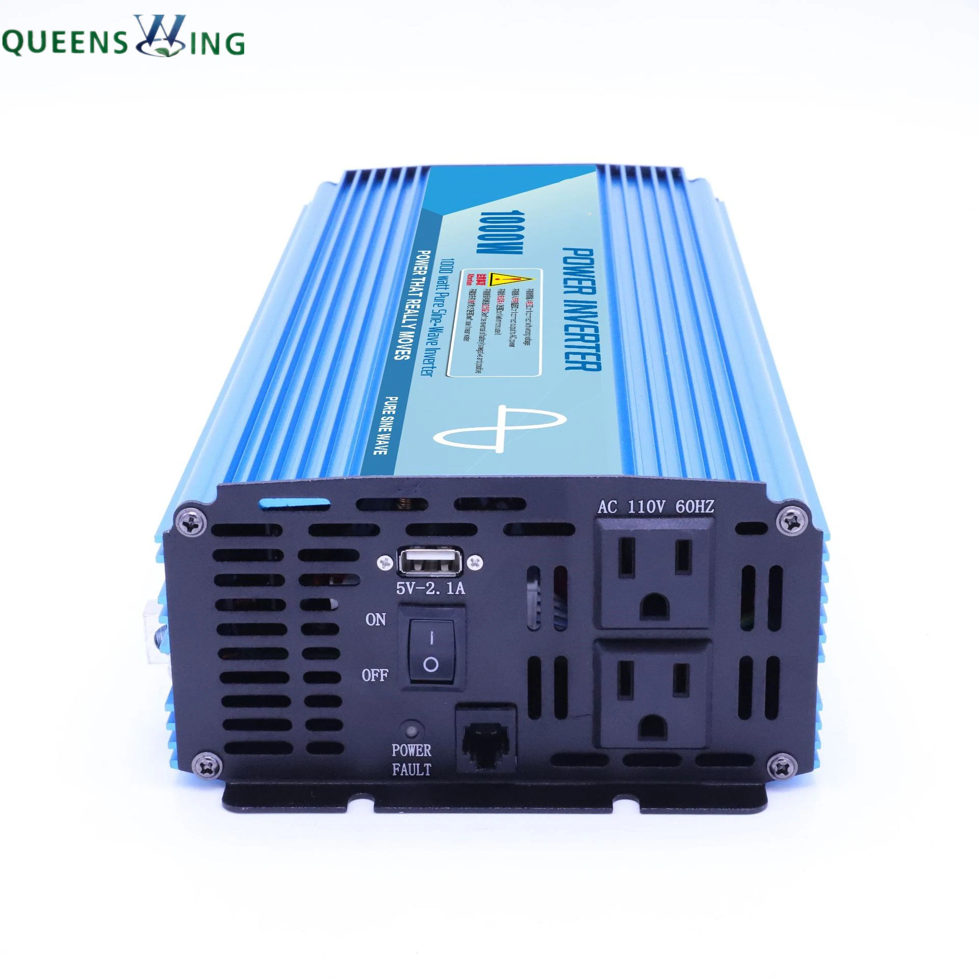 Convertidor de potencia de inversor DC12V AC220 Pure Sine Wave 240V/1000W (QW-P1000)