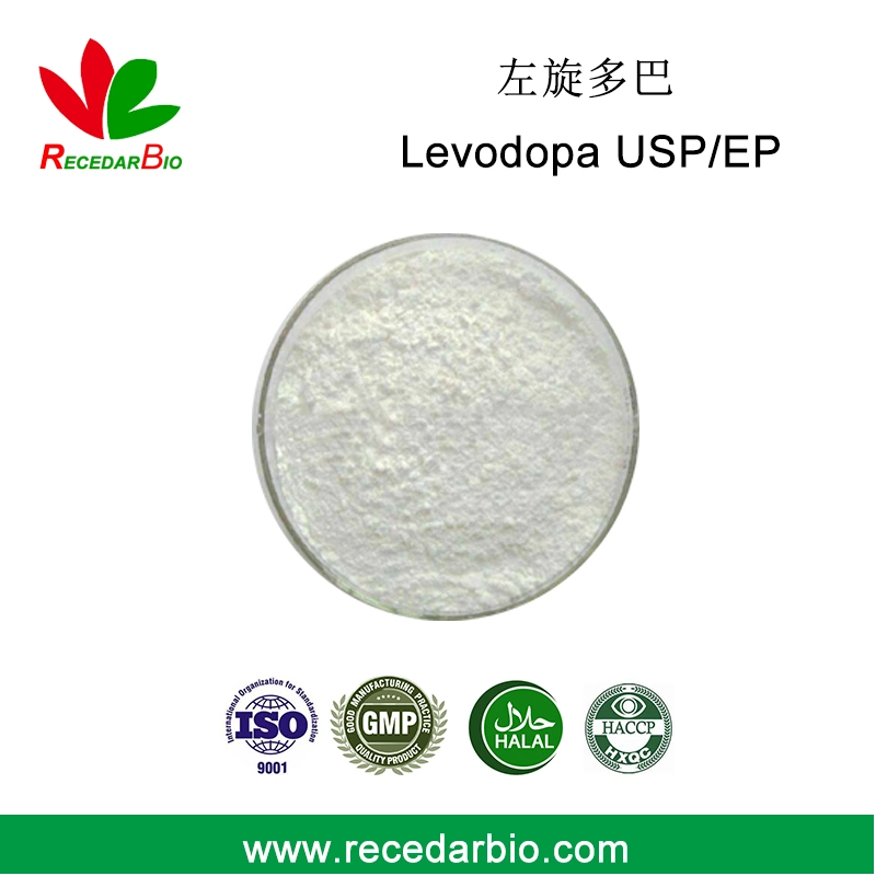 API Raw Powder CAS 59-92-7 USP Ep L-Dopa 98% Levodopa