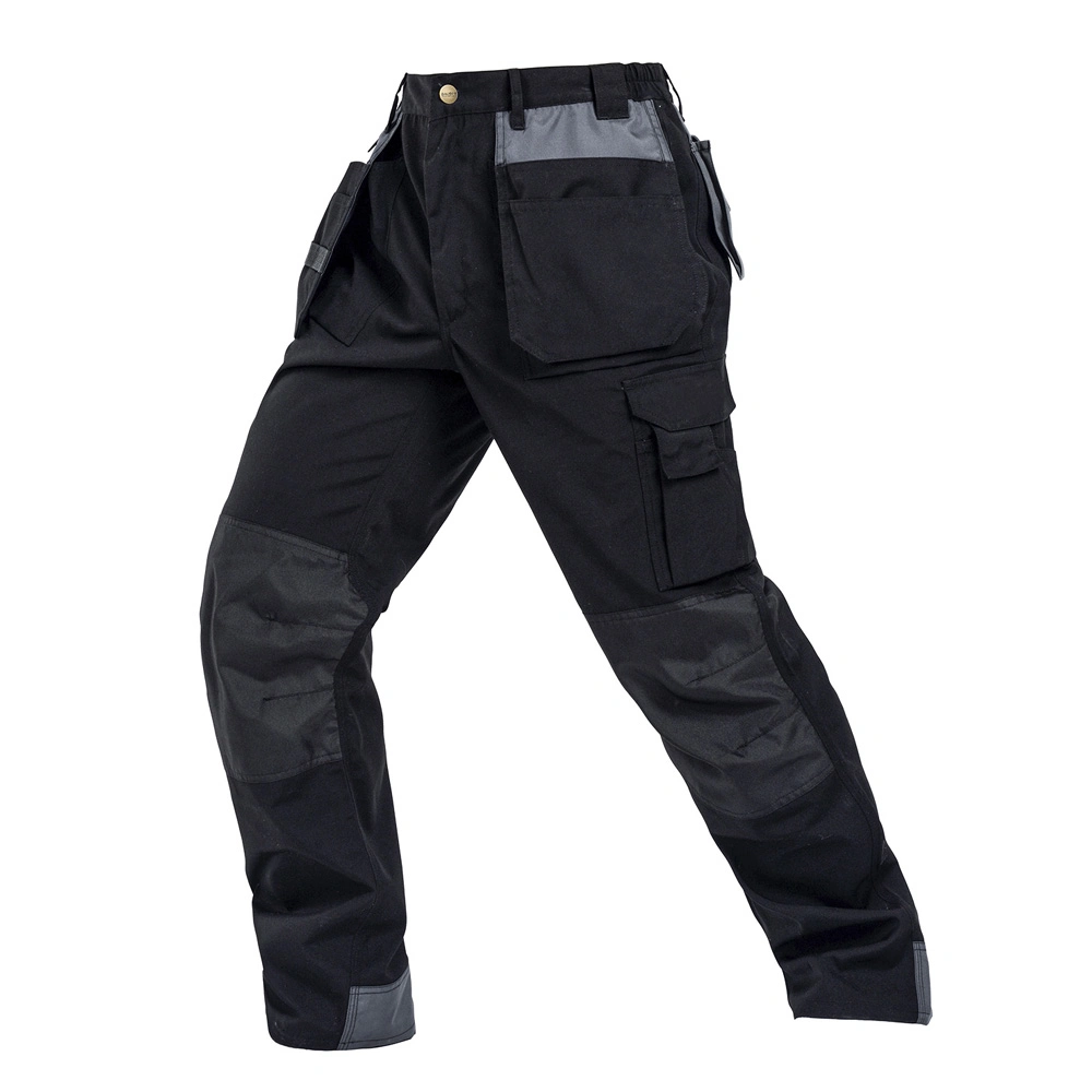 Hot Sale Men's Safety Cargo Six Pocket Pants for Engineer and Mining Working Uniform Work Wear