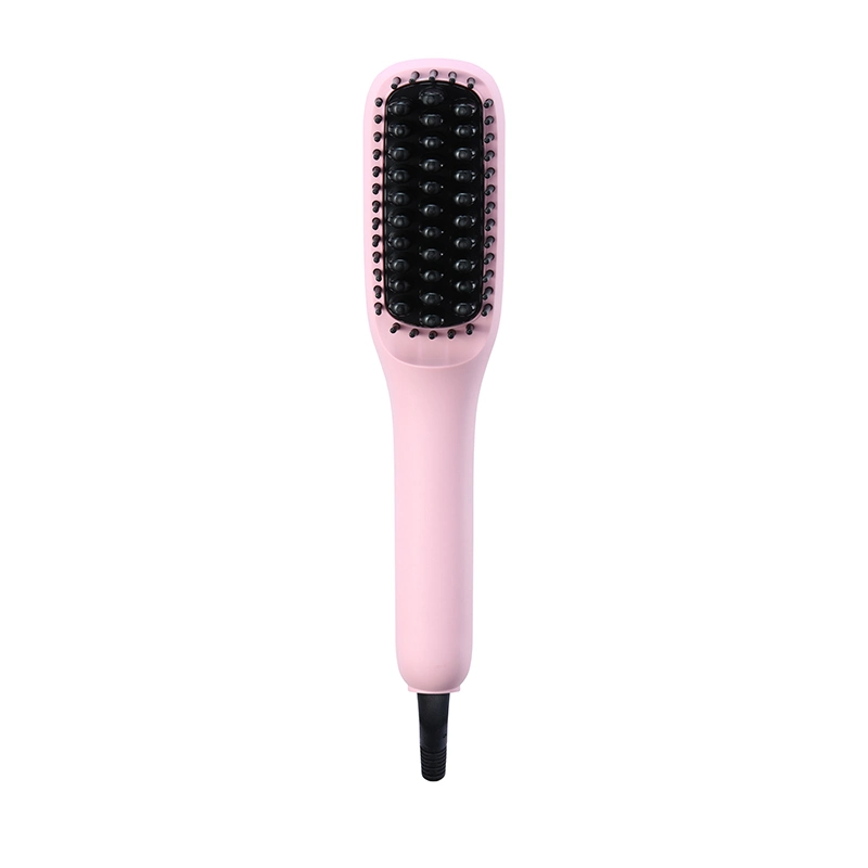 China Proveedor eléctrico Combs Flat Iron Hot Air Hair Comb Plancha para el pelo cepillo eléctrico cepillo para el pelo