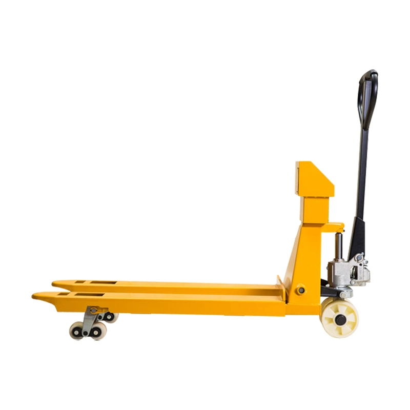 1150mm Fork Length 2ton Load Capacity Hand Pallet Truck with Scale